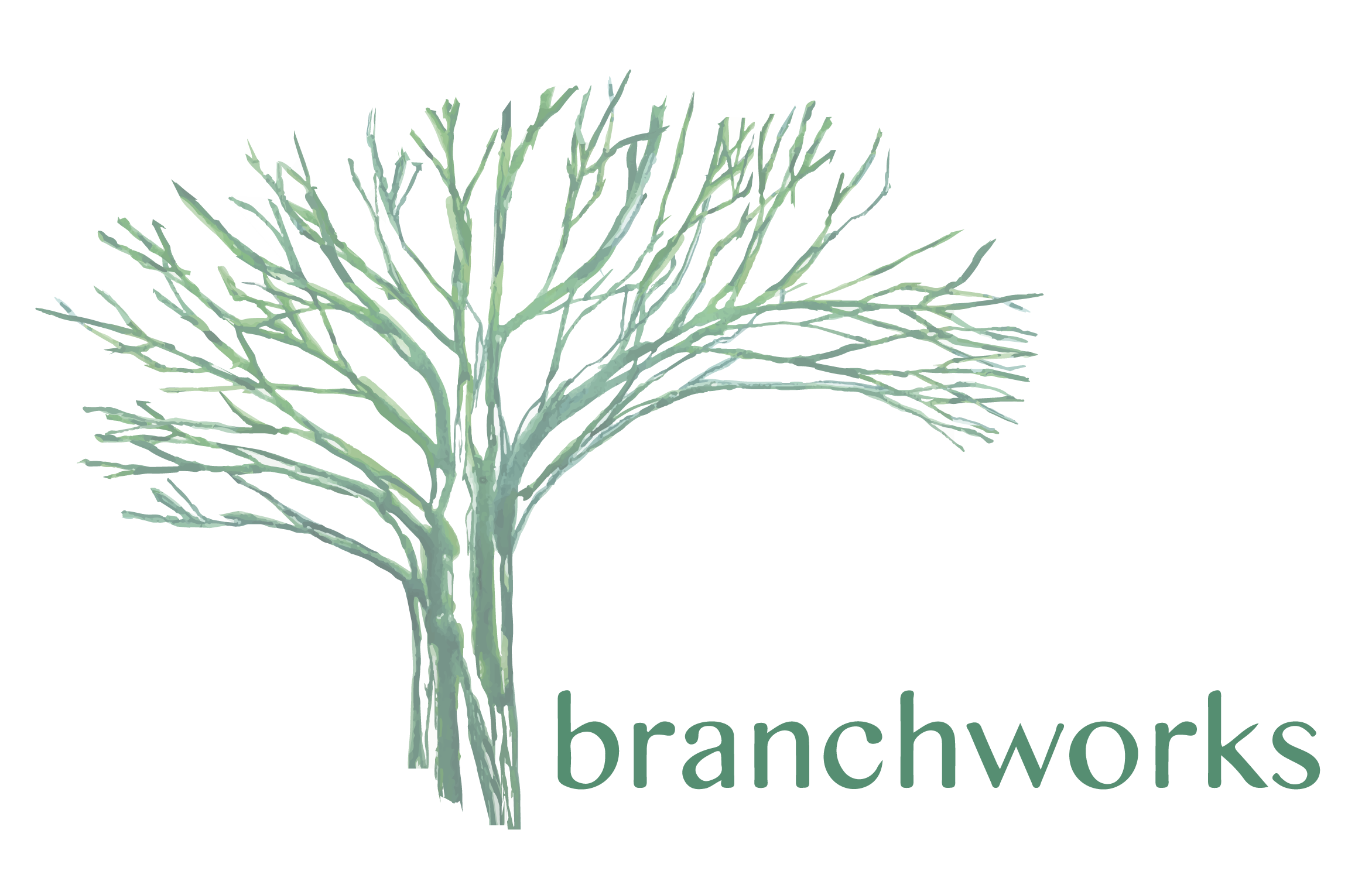 Logo for the company BranchWorks Tree Care Services